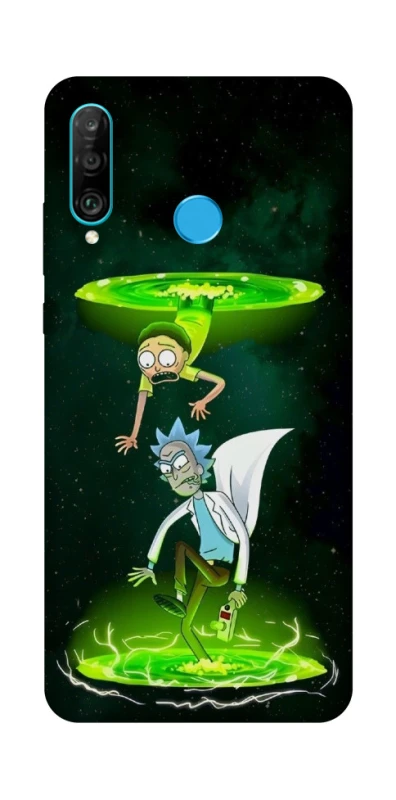 Чехол на Huawei P30 lite Rick and Morty фото 1 из 1