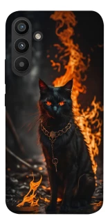 Чехол на Samsung Galaxy A34 5G Огненный кот фото 1 из 1