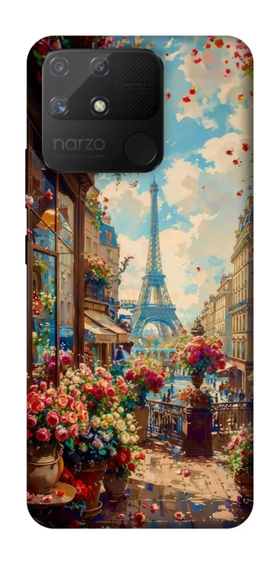 Чехол на Realme Narzo 50A Paris фото 1 из 1