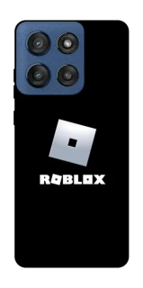 Чехол на Motorola Edge 60 Stylus Roblox logo black фото 1 из 1