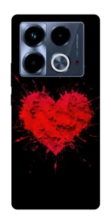 Чехол на Infinix Note 40 4G Splash heart фото 1 из 1