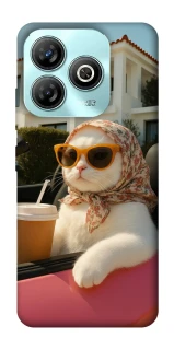 Чехол на ZTE Blade A75 4G Stylish Cat Cruise фото 1 из 1