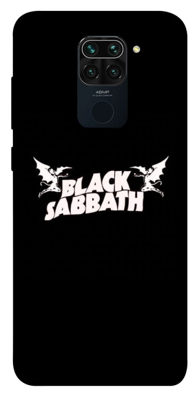 Чохол на Xiaomi Redmi Note 9 / Redmi 10X Black Sabbath logo ver.2 фото 1 з 1