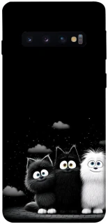 Чохол на Samsung Galaxy S10 Three Cats фото 1 з 1