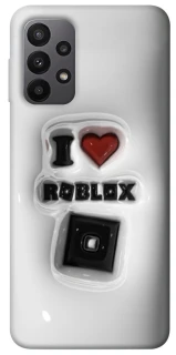 Чохол на Samsung Galaxy A23 4G I love Roblox фото 1 з 1