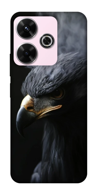 Чехол на Xiaomi Poco M6 4G black eagle фото 1 из 1