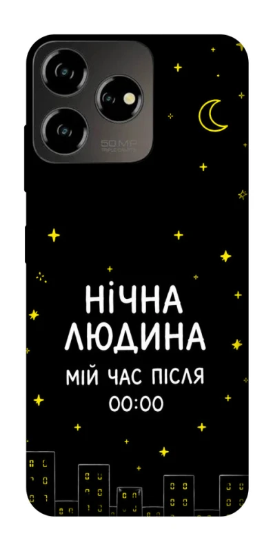 Чехол на ZTE Blade V50 Design 4G Нічна людина фото 1 из 1