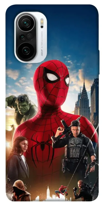 Чехол на Xiaomi Redmi K40 / K40 Pro / K40 Pro+ / Poco F3 Spider Man ver.2 фото 1 из 1