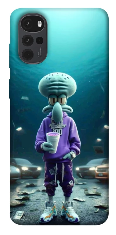 Чохол на Motorola Moto G22 Сквідвард фото 1 з 1