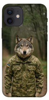 Чехол на Apple iPhone 12 (6.1") Волк защитник фото 1 из 1