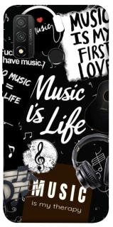 Чохол на Huawei P Smart (2020) Music is Life фото 1 з 1