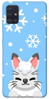 Чохол на Samsung Galaxy A51 Adopt Me Snow Kitty Smile фото 1 з 1