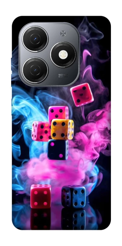 Чехол на TECNO Spark 20 Игральные кости фото 1 из 1