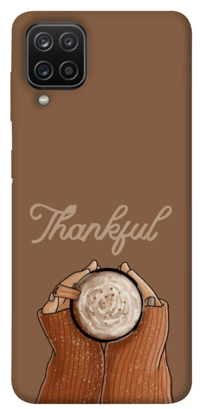 Чохол на Samsung Galaxy A12 Thankful coffee фото 1 з 1