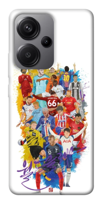 Чохол на Xiaomi Redmi Note 13 Pro+ Football Abstract v2 фото 1 з 1