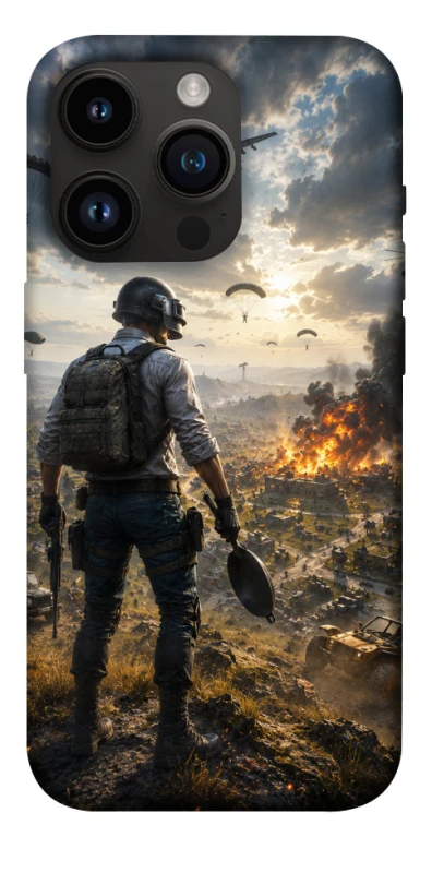 Чехол на Apple iPhone 14 Pro (6.1") PUBG ver.2 фото 1 из 1