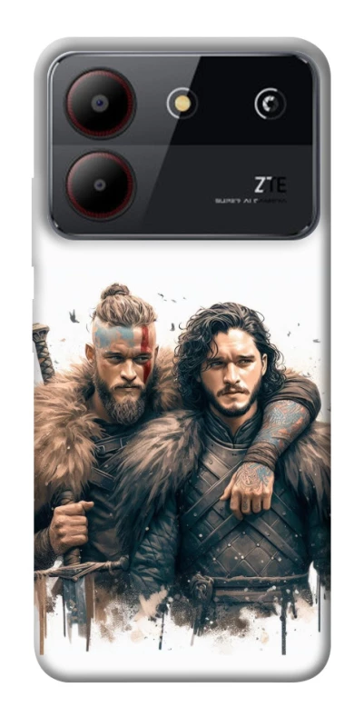Чехол на ZTE Blade A54 4G Ragnar and Snow фото 1 из 1