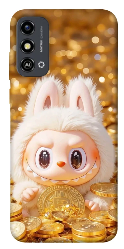 Чохол на ZTE Blade A53 Bitcoin Labubu фото 1 з 1