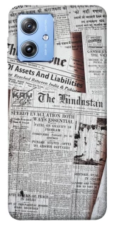 Чехол на Motorola Moto G84 Газеты фото 1 из 1