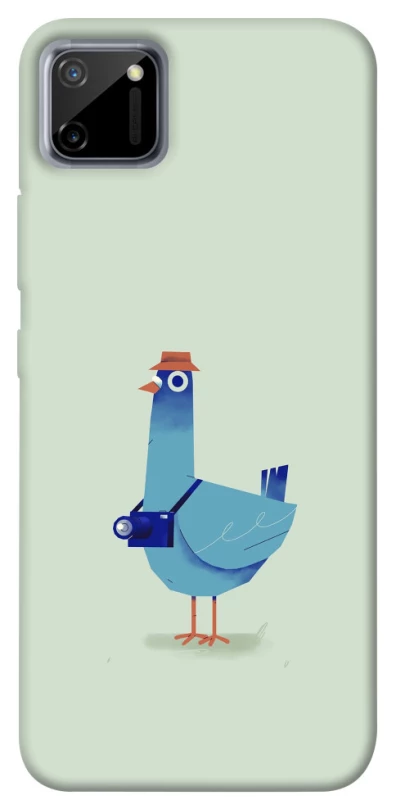 Чохол на Realme C11 Голуб-детектив фото 1 з 1