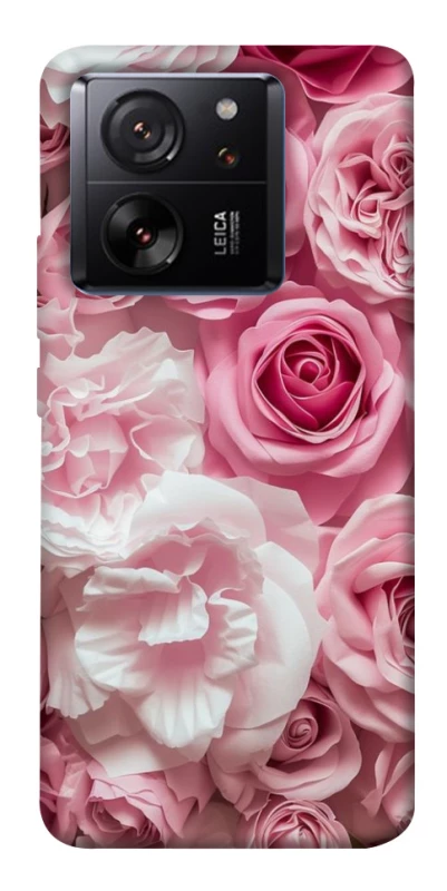 Чехол на Xiaomi 13T Розовые цветы фото 1 из 1