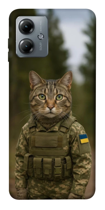 Чохол на Motorola Moto G14 Кіт захисник фото 1 з 1