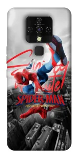Чехол на TECNO Camon 16 SE Spider Man ver.1 фото 1 из 1