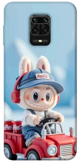 Чохол на Xiaomi Redmi Note 9s / Note 9 Pro / Note 9 Pro Max Labubu in the car фото 1 з 1