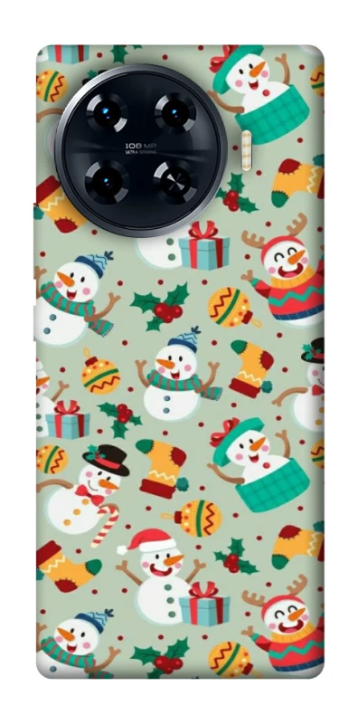 Чехол на TECNO Spark 20 Pro+ Новогодний v2 фото 1 из 1