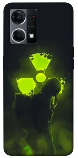 Чохол на Oppo Reno 7 4G Радіація v2 фото 1 з 1