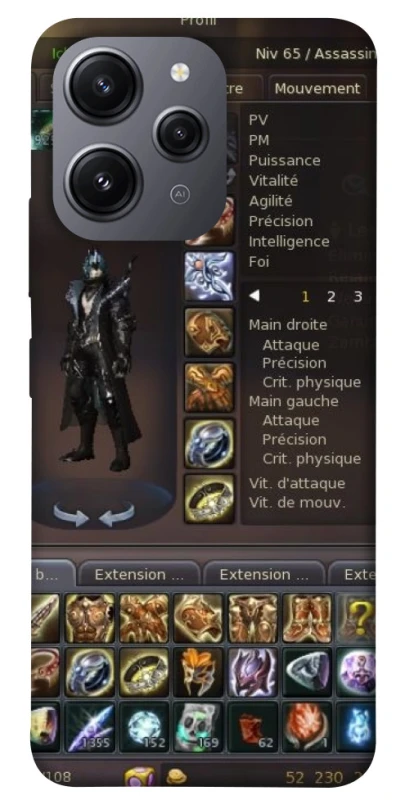 Чохол на Xiaomi Redmi 12 Character Menu ver.1 фото 1 з 1