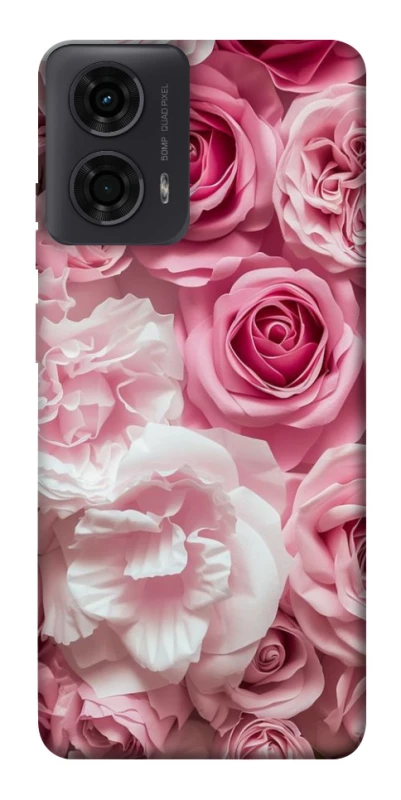 Чохол на Motorola Moto G04 Рожеві Квіти фото 1 з 1
