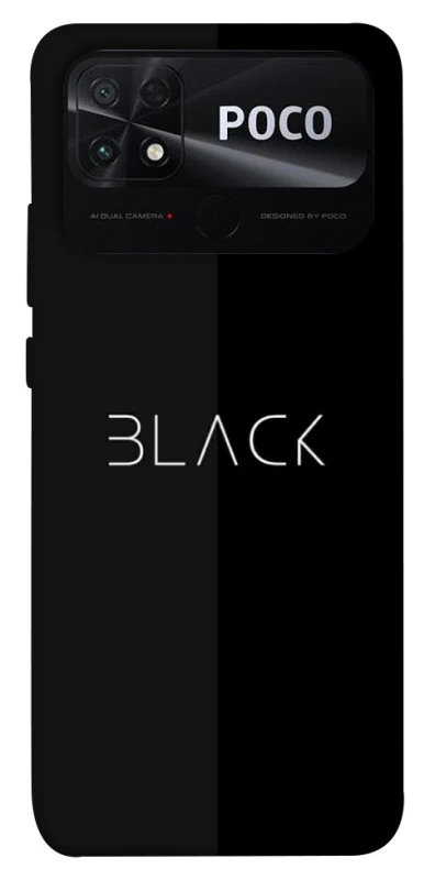 Чехол на Xiaomi Poco C40 Black фото 1 из 1