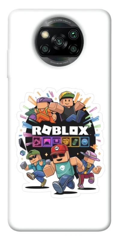 Чохол на Xiaomi Poco X3 NFC / Poco X3 Pro Roblox logo ver.3 фото 1 з 1