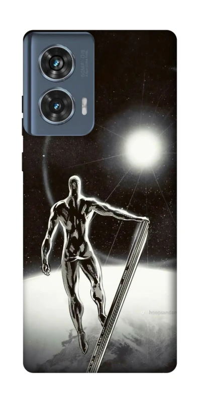 Чохол на Motorola Edge 50 Срібний серфер фото 1 з 1