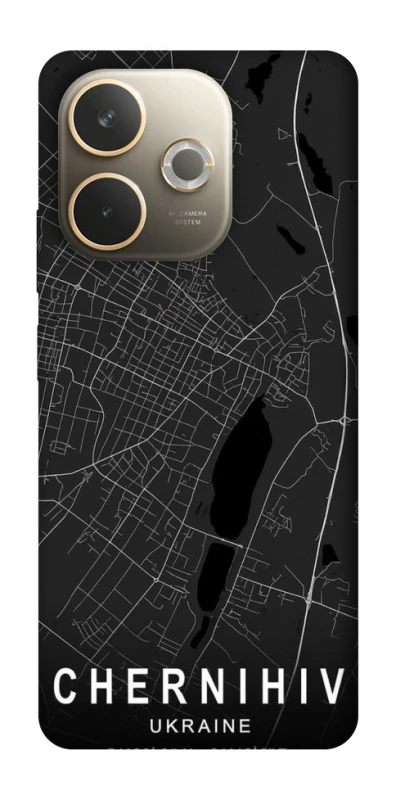 Чехол на Oppo A5 Pro 4G Chernihiv map фото 1 из 1