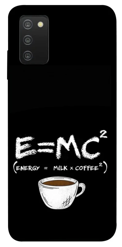 Чохол на Samsung Galaxy A03s Coffee formula фото 1 з 1