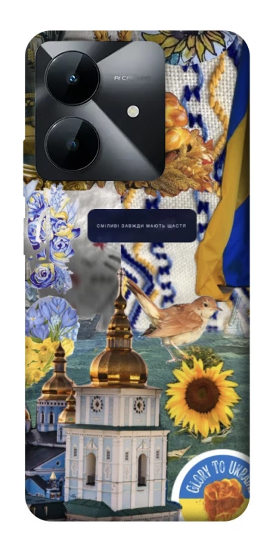 Чохол на Realme Note 60x Ukraine style ver.5 фото 1 з 1