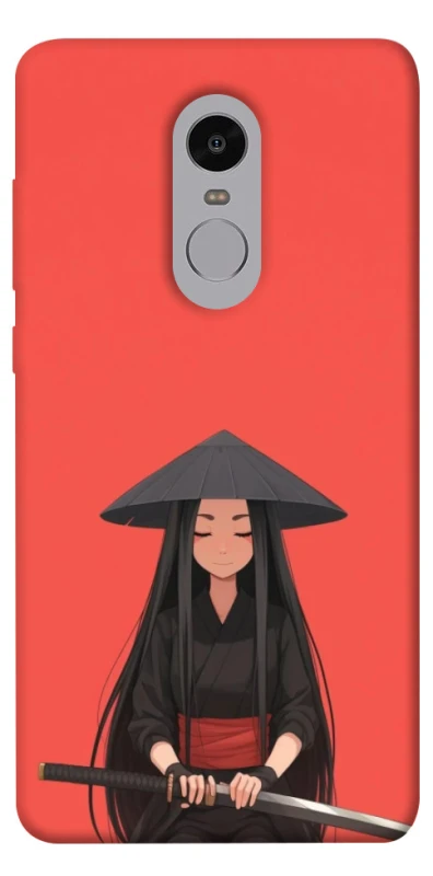Чохол на Xiaomi Redmi Note 4X / Note 4 (Snapdragon) Red samurai фото 1 з 1