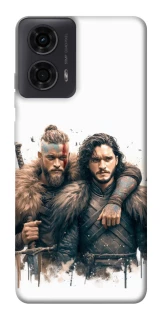 Чехол на Motorola Moto G04 Ragnar and Snow фото 1 из 1