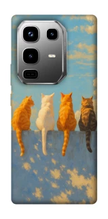 Чехол на Infinix Note 50 Pro cats on wall фото 1 Чехол на Infinix Note 50 Pro cats on wall фото 1 из 1
