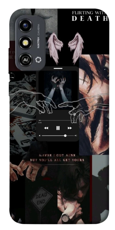 Чехол на ZTE Blade A53 Flirt collage фото 1 из 1