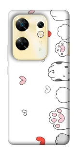 Чехол на Infinix Zero 30 4G Paws фото 1 из 1