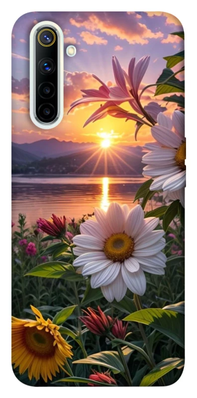 Чехол на Realme 6 Flowers v31 фото 1 из 1