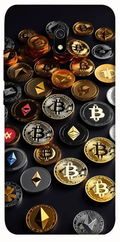 Чехол на Xiaomi Redmi 8a Many coins фото 1 из 1