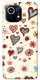 Чохол на Xiaomi Mi 11 Pretty hearts фото 1 з 1