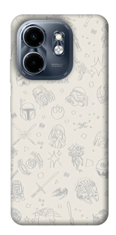 Чохол на Infinix Smart 9 4G / Hot 50i Star Wars background ver.1 фото 1 з 1