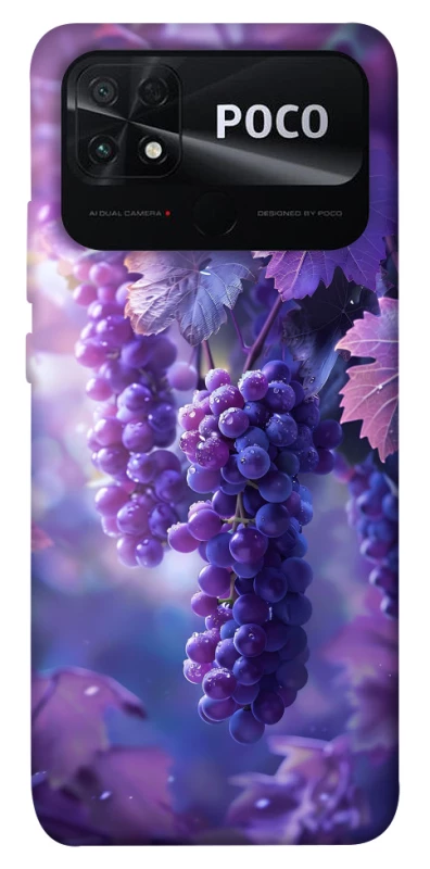 Чехол на Xiaomi Poco C40 Bunch of grapes фото 1 из 1