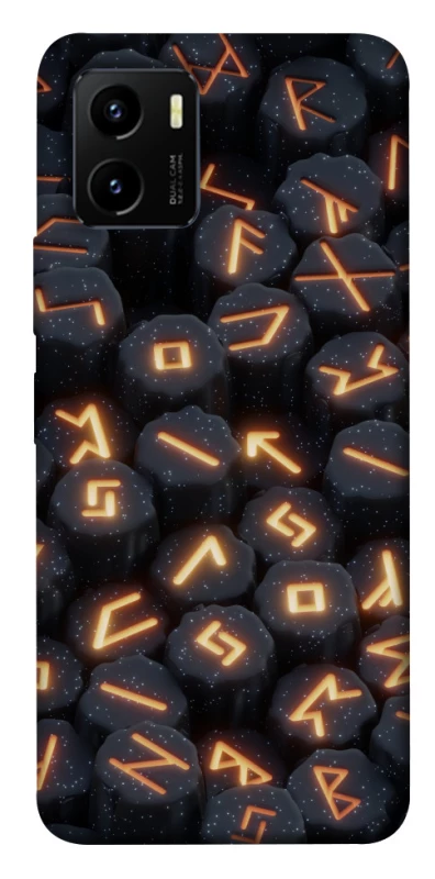 Чехол на Vivo Y15s Огненые руны фото 1 из 1