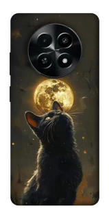 Чохол на Realme Narzo 70x Кіт під місяцем v2 фото 1 з 1
